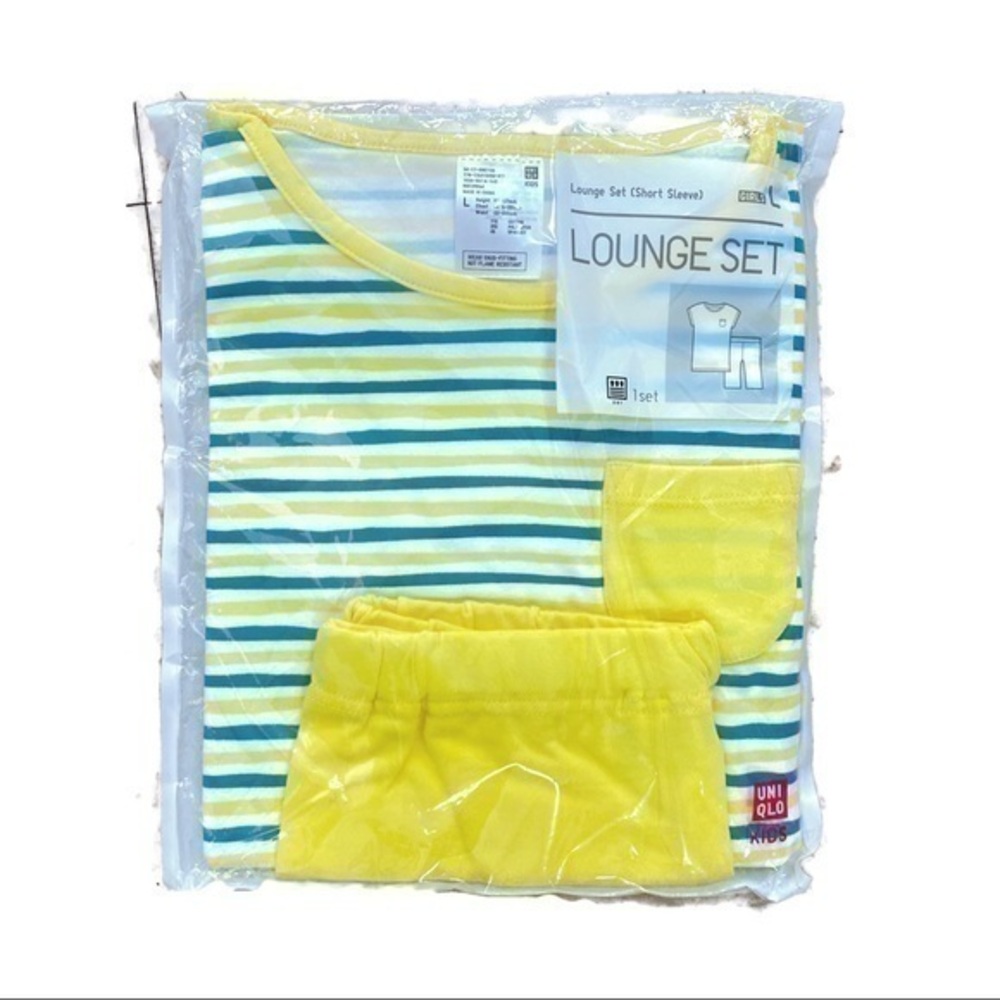 Uniqlo kids lounge set -L